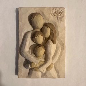 Willow Tree “Family/ A Lifetime of Love” Susan Lordi wall plaque